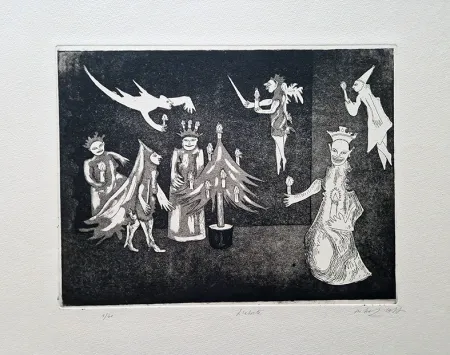 Офорт Haz - L'abete