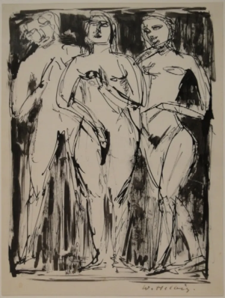 Нет Никаких Технических Helbig - Drei stehende Figuren