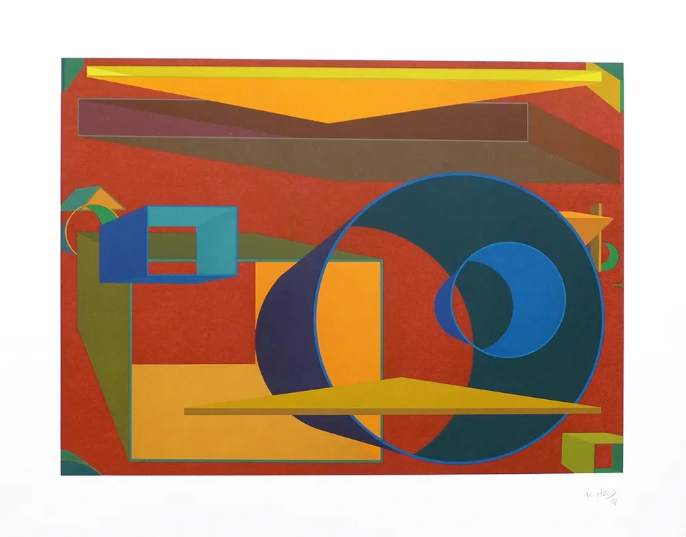 Литография Held - Pradorama