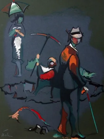 Литография Helion - Sans titre