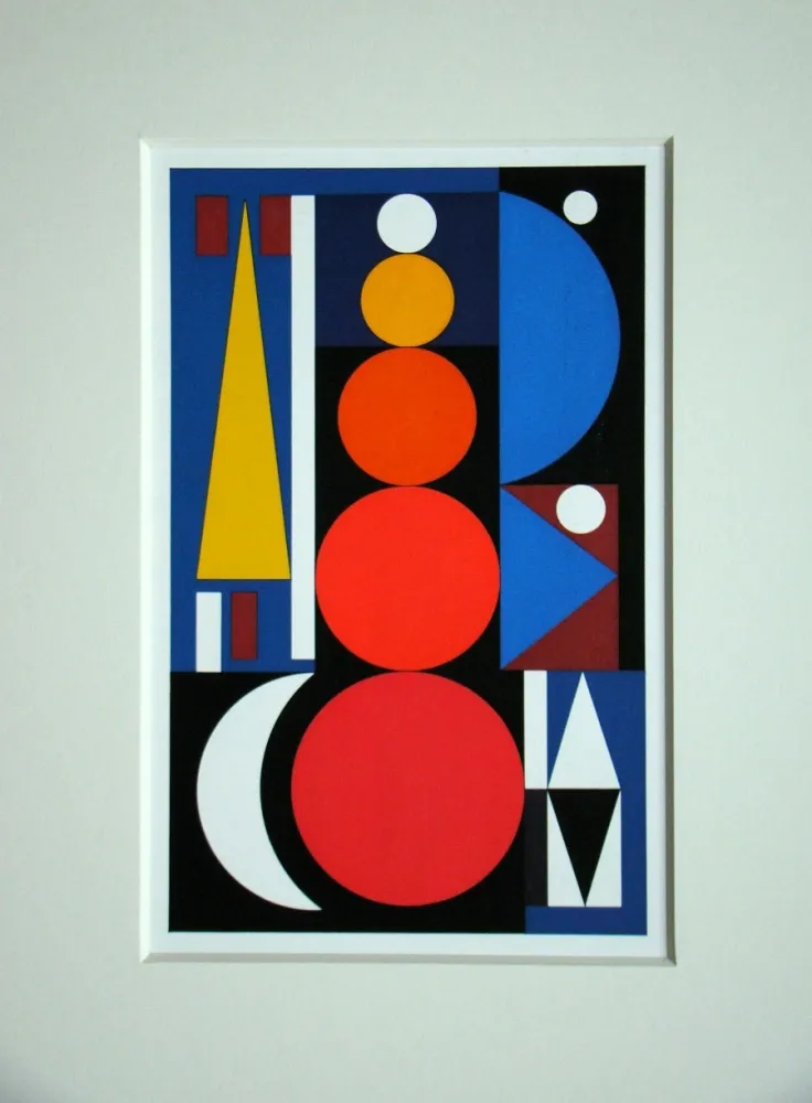 Сериграфия Herbin - Composition, 1949