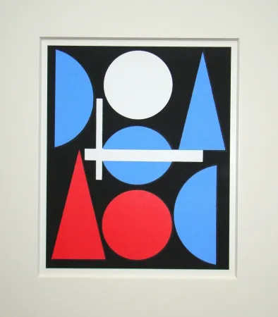 Сериграфия Herbin - Nue, 1960