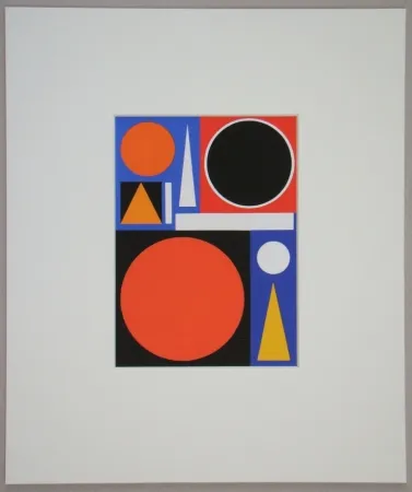 Сериграфия Herbin - Veine, 1953