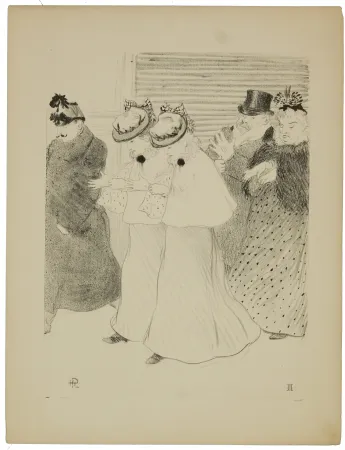 Литография Hermann-Paul - 3. Gens comme il faut 