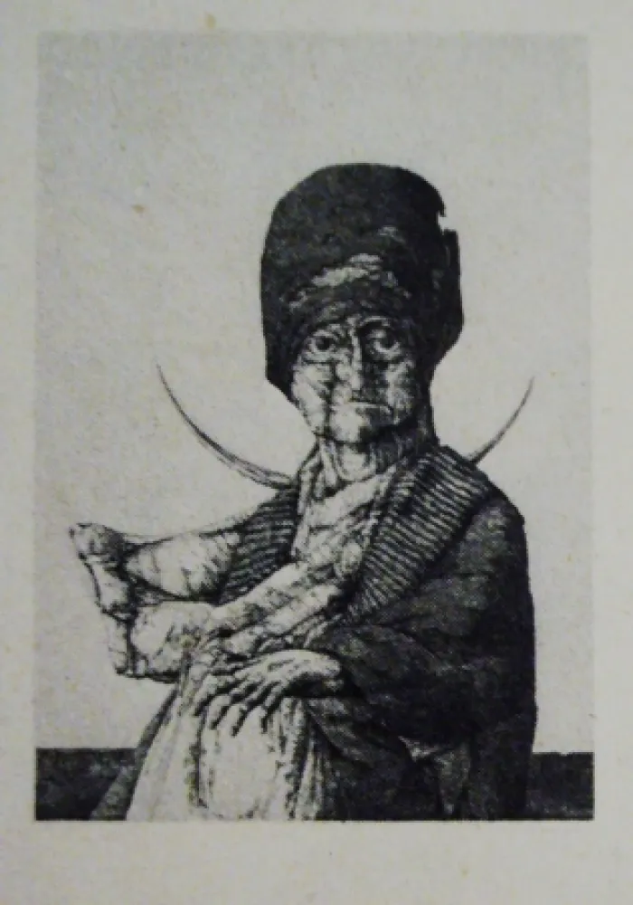 Офорт И Аквитанта Hernandez - La anunciada