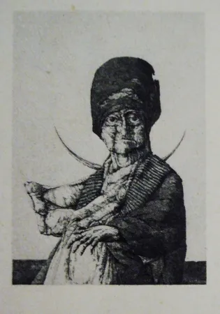 Офорт И Аквитанта Hernandez - La anunciada