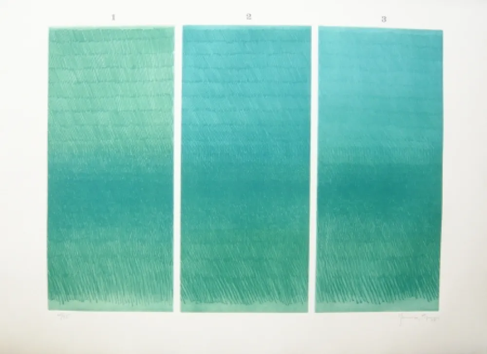 Гравюра Hernandez Pijuan - 1-2-3