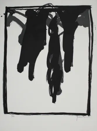 Литография Hernandez Pijuan - A.L. Barcelona-III