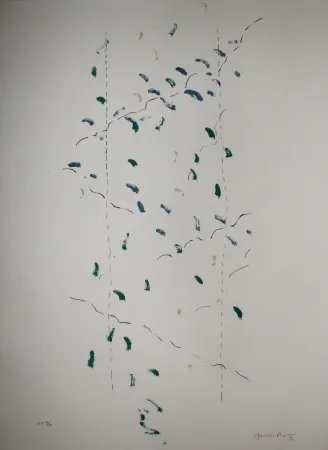 Литография Hernandez Pijuan - A.L. Osaka (avant-la-lettre Osaka)