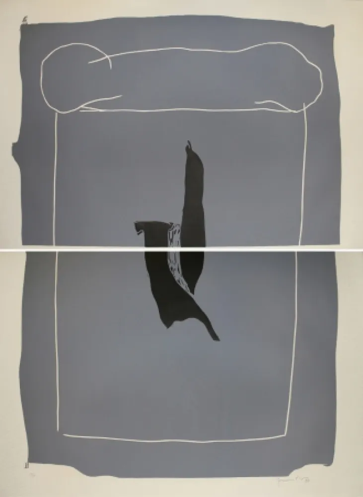 Линогравюра Hernandez Pijuan - Camí (Road)