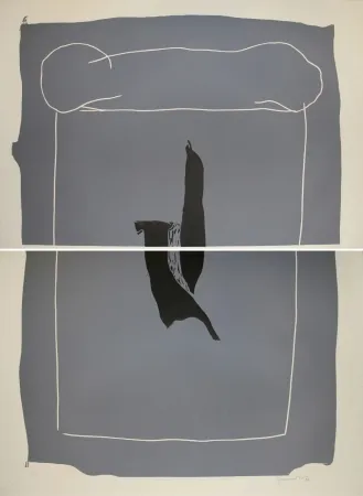 Линогравюра Hernandez Pijuan - Camí (Road)