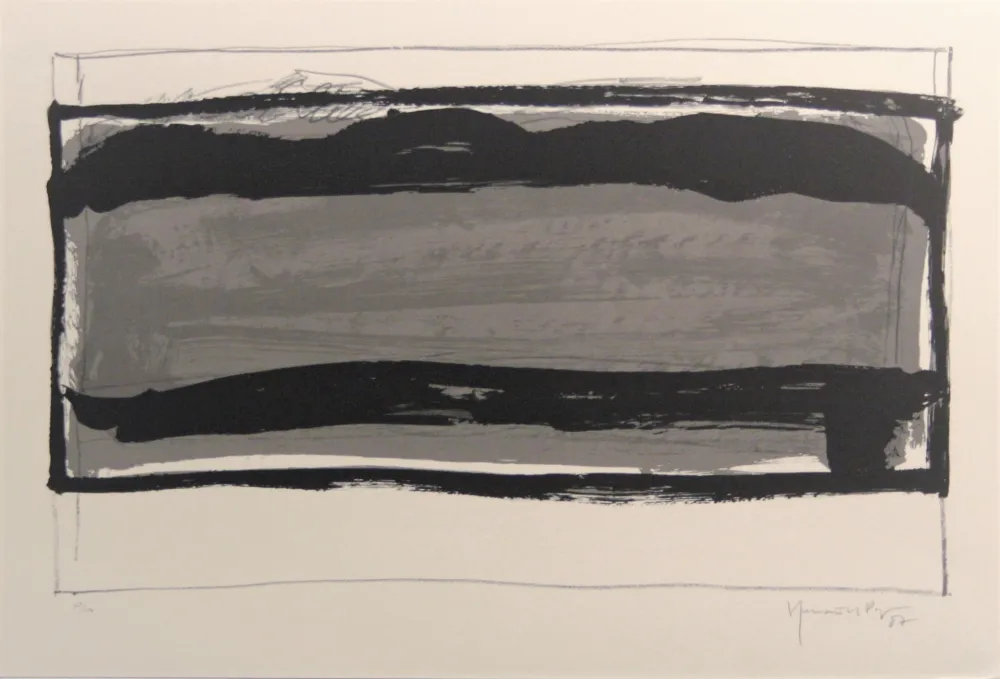 Литография Hernandez Pijuan - Carpeta 12 aniversari Galeria Joan Prats