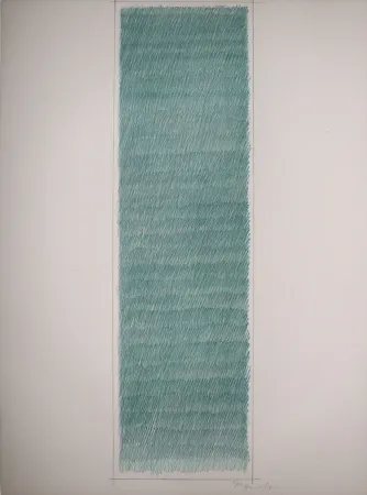 Литография Hernandez Pijuan - Cartel avant la lettre de las exposiciones Galeria Joan Prats y Galeria Ciento