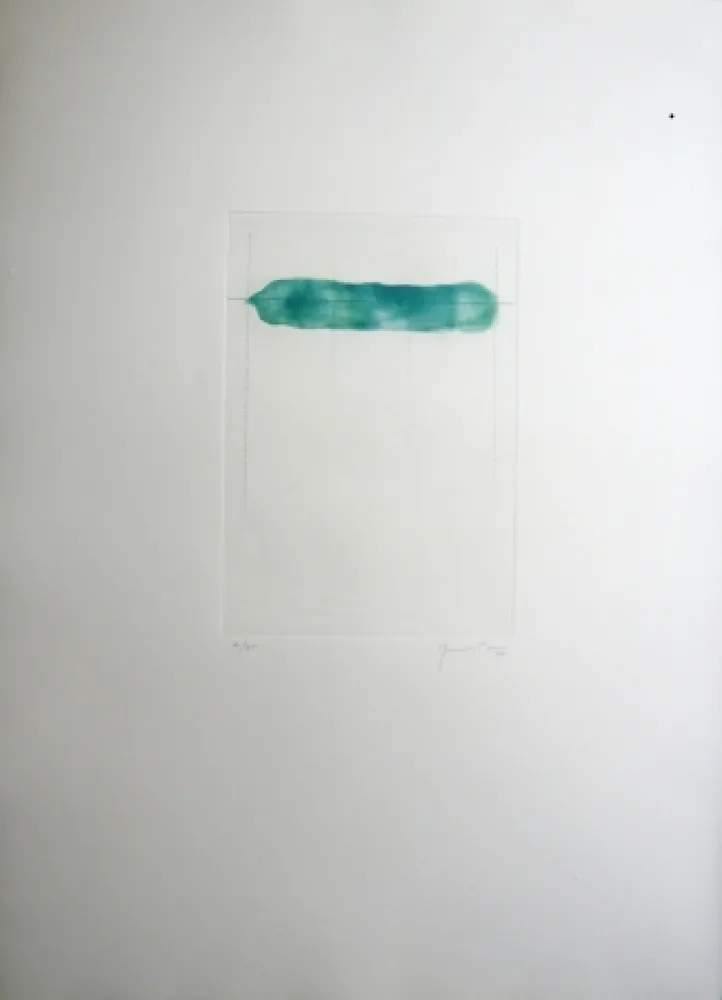 Гравюра Hernandez Pijuan - Color per a un paisatge