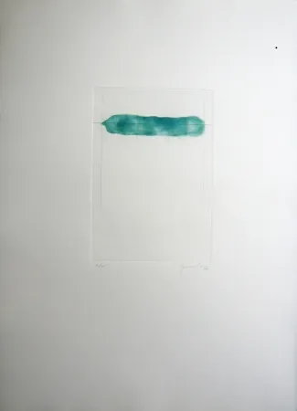 Гравюра Hernandez Pijuan - Color per a un paisatge