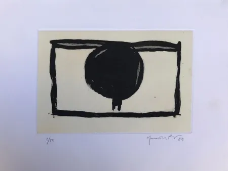 Гравюра Hernandez Pijuan - Dos arbres