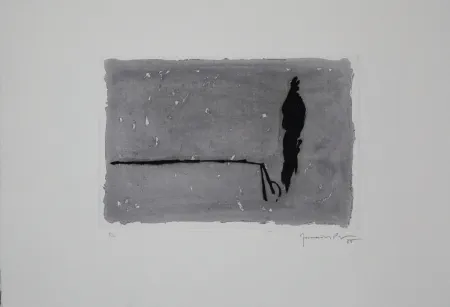 Акватинта Hernandez Pijuan - El xiprer / The Cypress