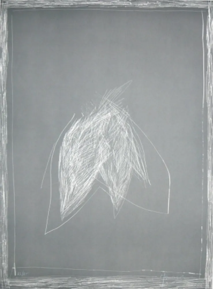 Литография Hernandez Pijuan - Fulles 3