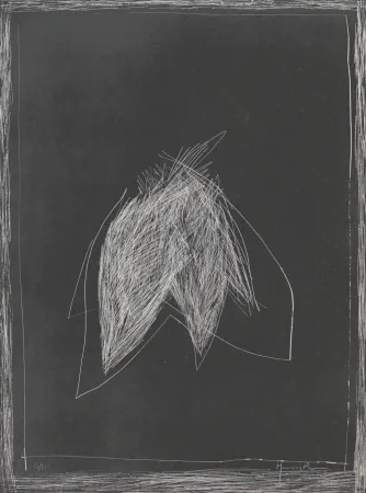 Литография Hernandez Pijuan - Fulles III