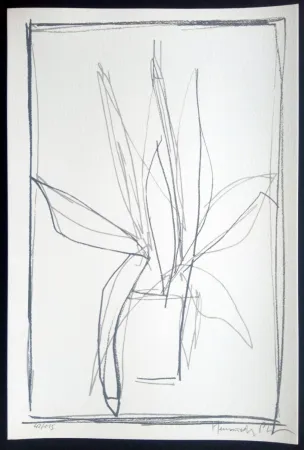 Сериграфия Hernandez Pijuan - Hojas Sueltas