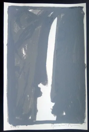 Сериграфия Hernandez Pijuan - Hojas Sueltas