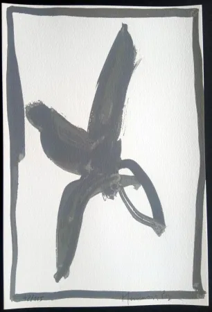 Сериграфия Hernandez Pijuan - Hojas Sueltas