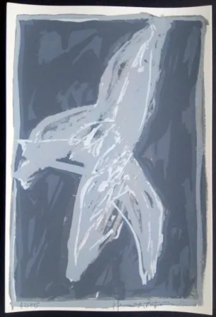 Сериграфия Hernandez Pijuan - Hojas Sueltas