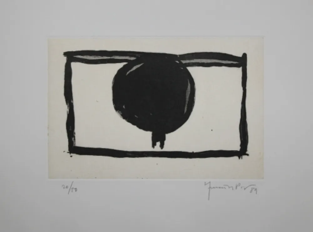 Акватинта Hernandez Pijuan - La morera