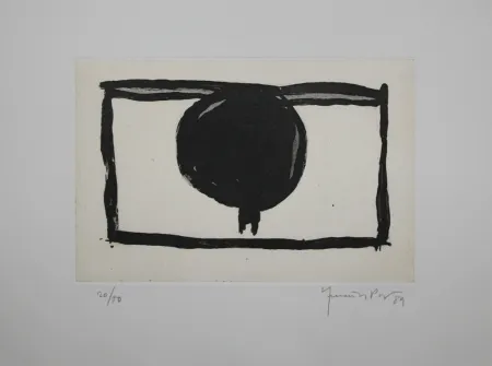 Акватинта Hernandez Pijuan - La morera