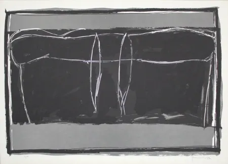 Литография Hernandez Pijuan - Landscape 3