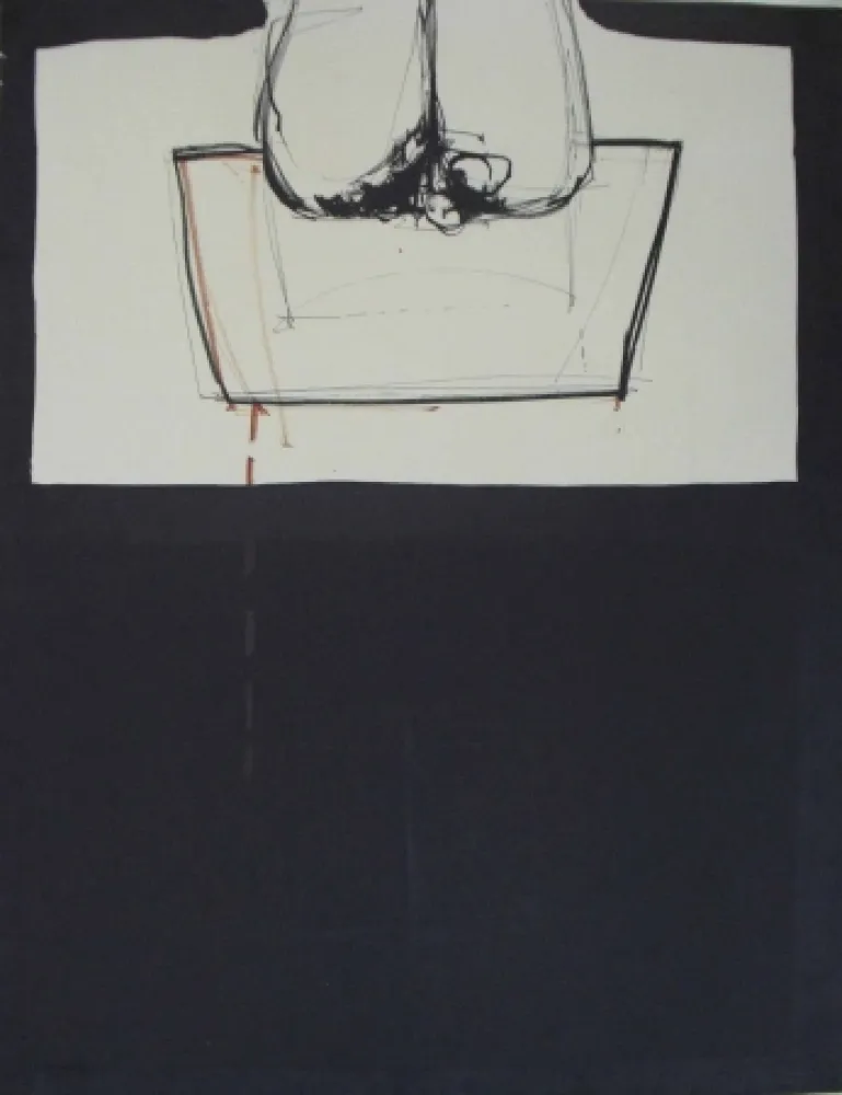 Литография Hernandez Pijuan - Las celdas