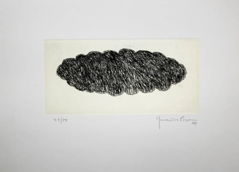 Гравюра Hernandez Pijuan - Memòria de la Segarra VII