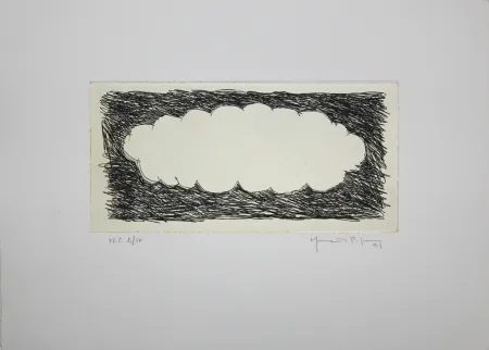 Гравюра Hernandez Pijuan - Memòria de la Segarra VIII