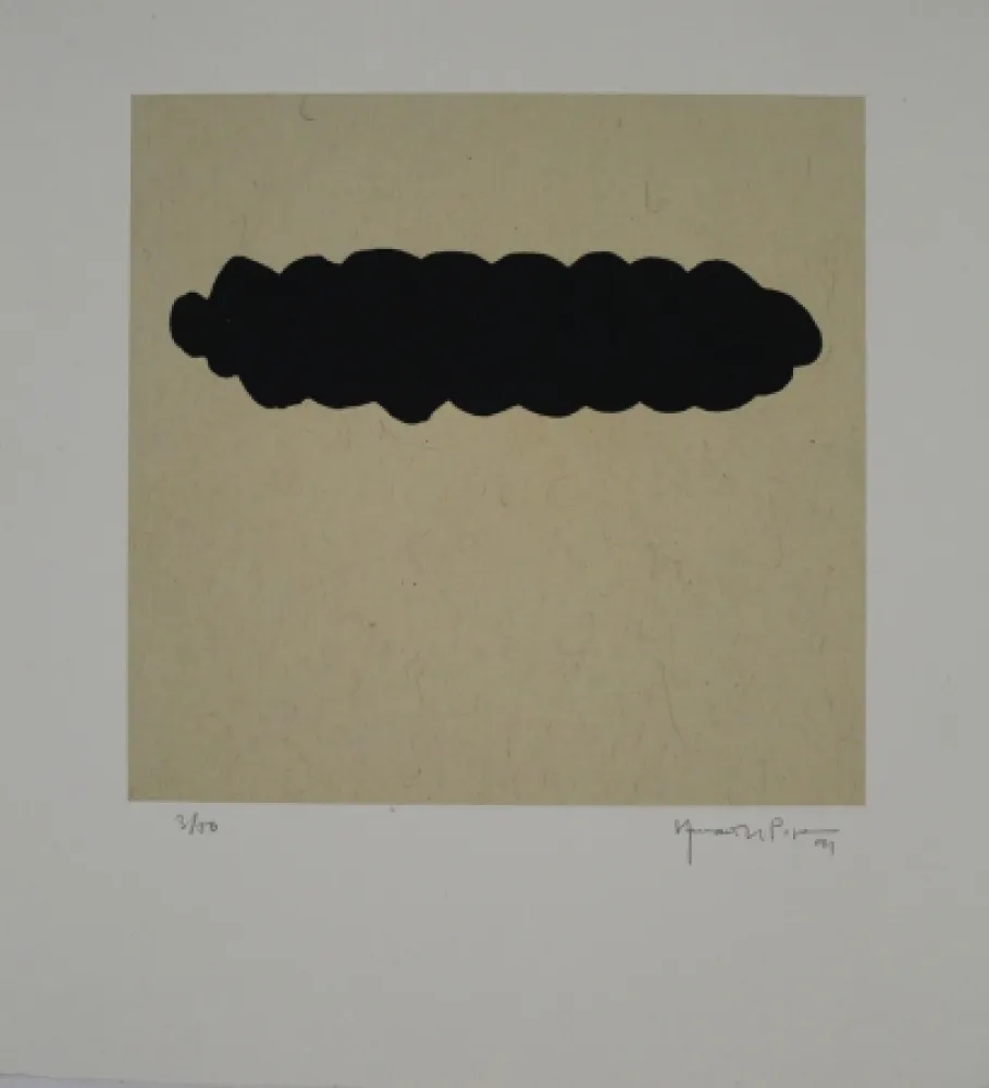 Акватинта Hernandez Pijuan - Núvols II