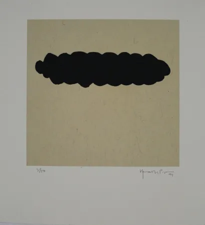 Акватинта Hernandez Pijuan - Núvols II