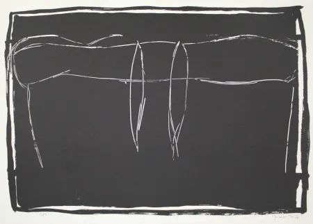 Литография Hernandez Pijuan - Paisatge 4 / Landscape 4