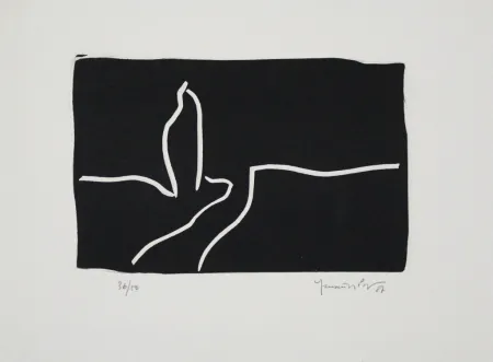 Линогравюра Hernandez Pijuan - Paisatge I / Landscape I