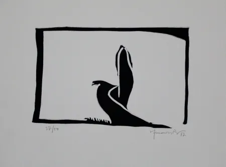 Линогравюра Hernandez Pijuan - Paisatge III / Landscape III