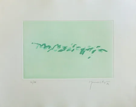 Гравюра Hernandez Pijuan - PJ6