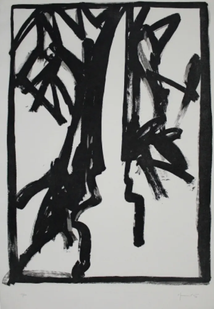 Акватинта Hernandez Pijuan - Planta de saló 3