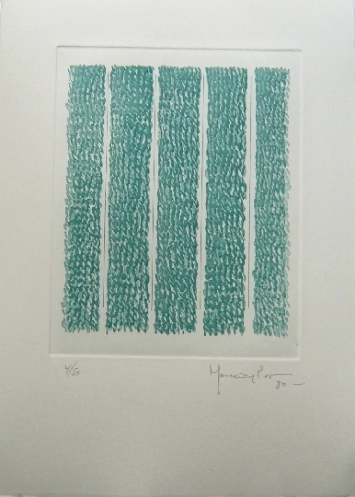 Гравюра Hernandez Pijuan - Polychrome 7