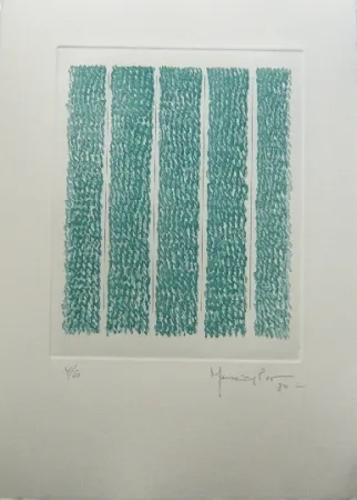 Гравюра Hernandez Pijuan - Polychrome 7