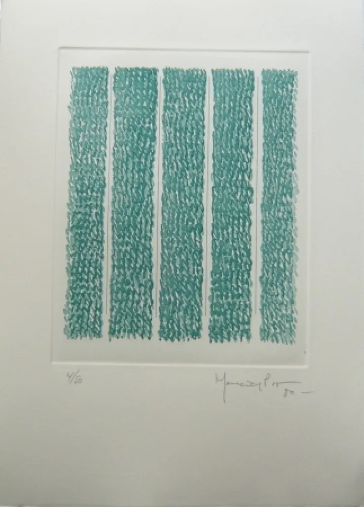 Гравюра Hernandez Pijuan - Polychrome 7