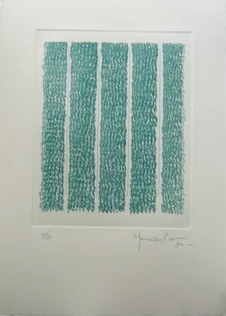 Гравюра Hernandez Pijuan - Polychrome 7