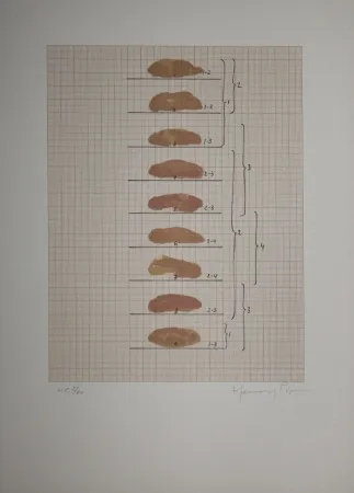 Литография Hernandez Pijuan - Redfern