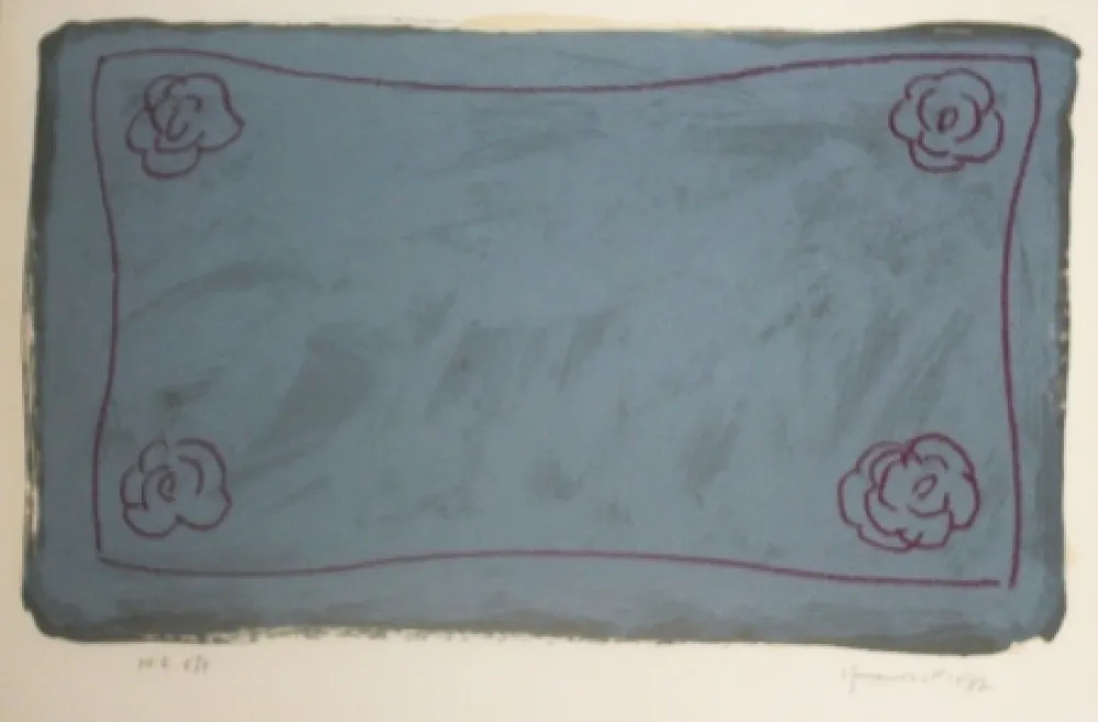 Литография Hernandez Pijuan - Sans titre 5