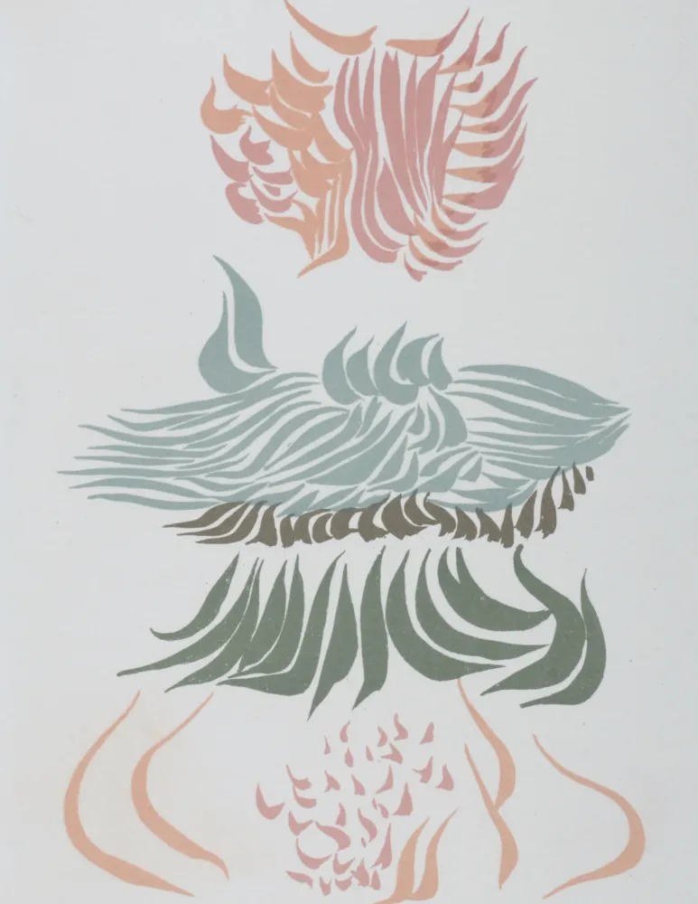 Литография Herold - Composition pour le XXème siècle