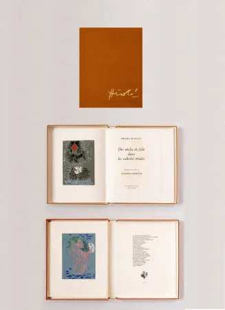 Иллюстрированная Книга Herold - M. Bulteau. DES SIÈCLES DE FOLIE DANS LES CALÈCHES ÉTROITES. Gravures de Jacques Hérold (1975)