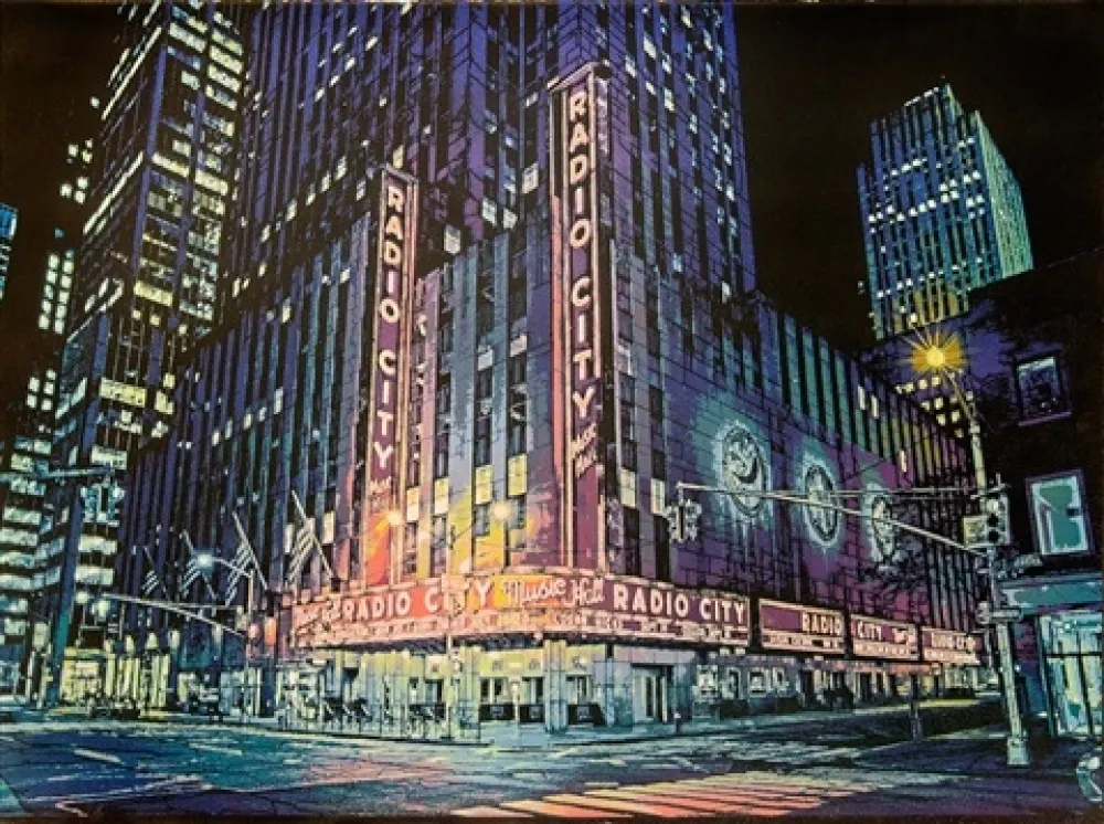 Трафарет Hicks - Radio City Music Hall