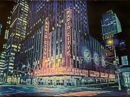 Трафарет Hicks - Radio City Music Hall